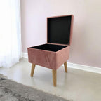 Pink Wooden Trunk