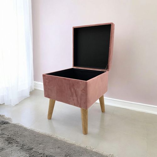 Pink Wooden Trunk