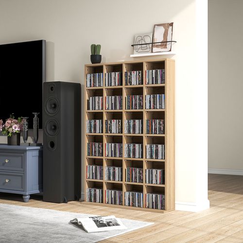 DVD CD Media Storage Rack, Video Display Unit, 89 x 130.5 cm