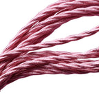 Vintage Italian Braided Cable, Durable, Flexible - for UK Light Fixtures