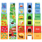 Stacking Cubes-6 Friends in Farm