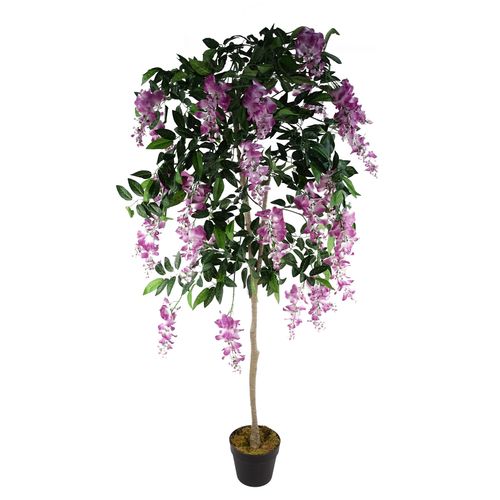 150cm Artificial Light Pink Wisteria Tree in Pink