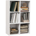 Cubic Cabinet Bookcase Storage Shelves for Home Office