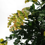 Captivating 120cm Artificial Yellow Wisteria Tree, Realistic Design for Stunning Décor