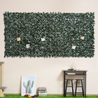 Artificial Leaf Hedge Panel Garden Fence Privacy Screen 1.5m x 3m