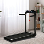 High-Performance Foldable Electric Treadmill - Boost Fitness with LED screen, Safety Lock