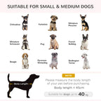 Elevated Dog Sofa Bed - Medium/Small Dogs, Grey - Comfy & Stylish