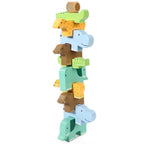 Wild Animal Stacking - Montessori Toy for Imaginative Learning - Safe