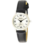 Ladies Classic Faux Leather Strap Watch - Multiple Colors Available