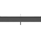 Pergola Shade Cover Replacement Canopy for 4 x 3(m) Pergola, Grey