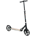 Kids Scooter, Foldable Kick Scooter w/ Adjustable Handlebar, Black in Black