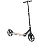 Kids Scooter, Foldable Kick Scooter w/ Adjustable Handlebar, Black in Black