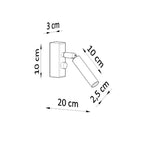 Stainless Steel Modern Wall Lamp - Eyetech Design - Ideal for All Rooms