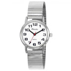 Stylish Ladies Silver Watch. Superior Quality. Easy to Read. Sleek Design