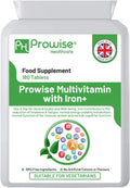 Multivitamin and Iron Tablet - Pack of 180