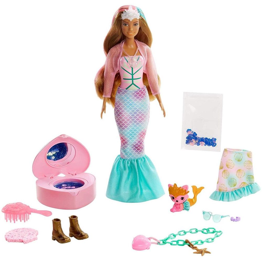 Doll Colour Reveal Peel Mermaid 25 Accessories