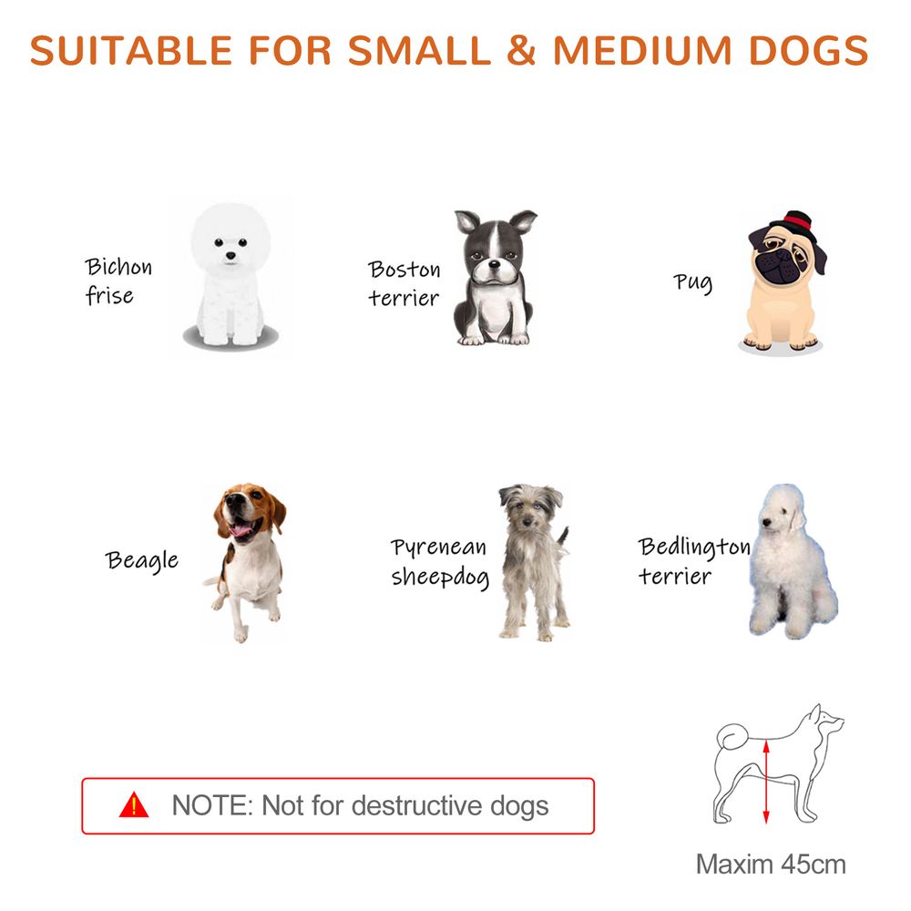 Adjustable Wooden Pet Gate Freestanding Dog Barrier for Doorway, Grey