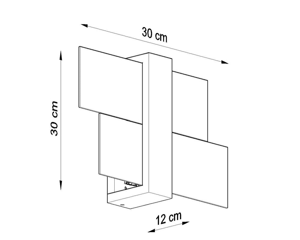 Modern Loft Design LED Wall Lamp - Natural Wood - Professional Quality - Best for Any Room - Feniks Collection
