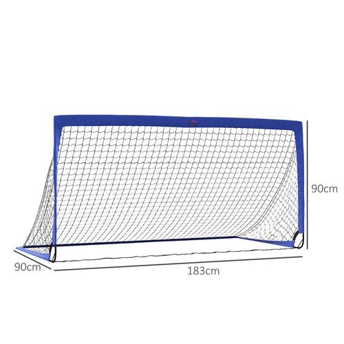 Football Goal Folding Outdoor with All Weather Net 6'x3