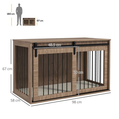 Dog Crate with Inside Detail