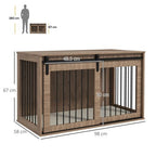 Dog Crate with Inside Detail