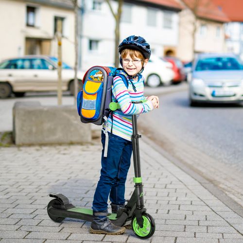 Folding Electric Scooter with Rear Wheel Brake