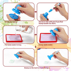 Deluxe Water Doodle Set - Large Drawing Area, Abundant Accessories, Non-Toxic & Eco-Friendly - Gift!