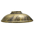 Vintage Retro Pendant Shade Metal Lampshade Bedroom Kitchen Vintage Light Style Brushed Brass