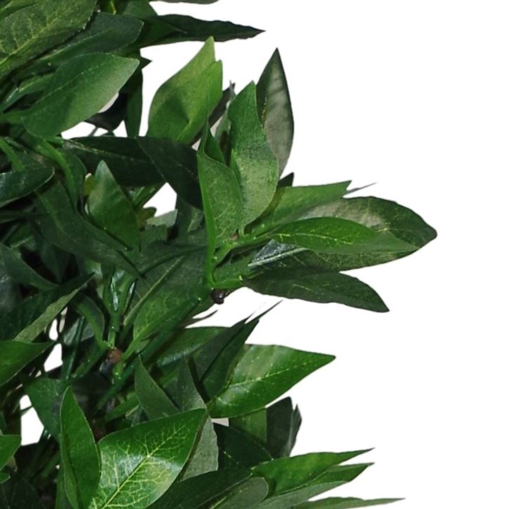 4ft Artificial Topiary Bay Trees - Extra Large Pair for Stunning Entrance - No Maintenance
