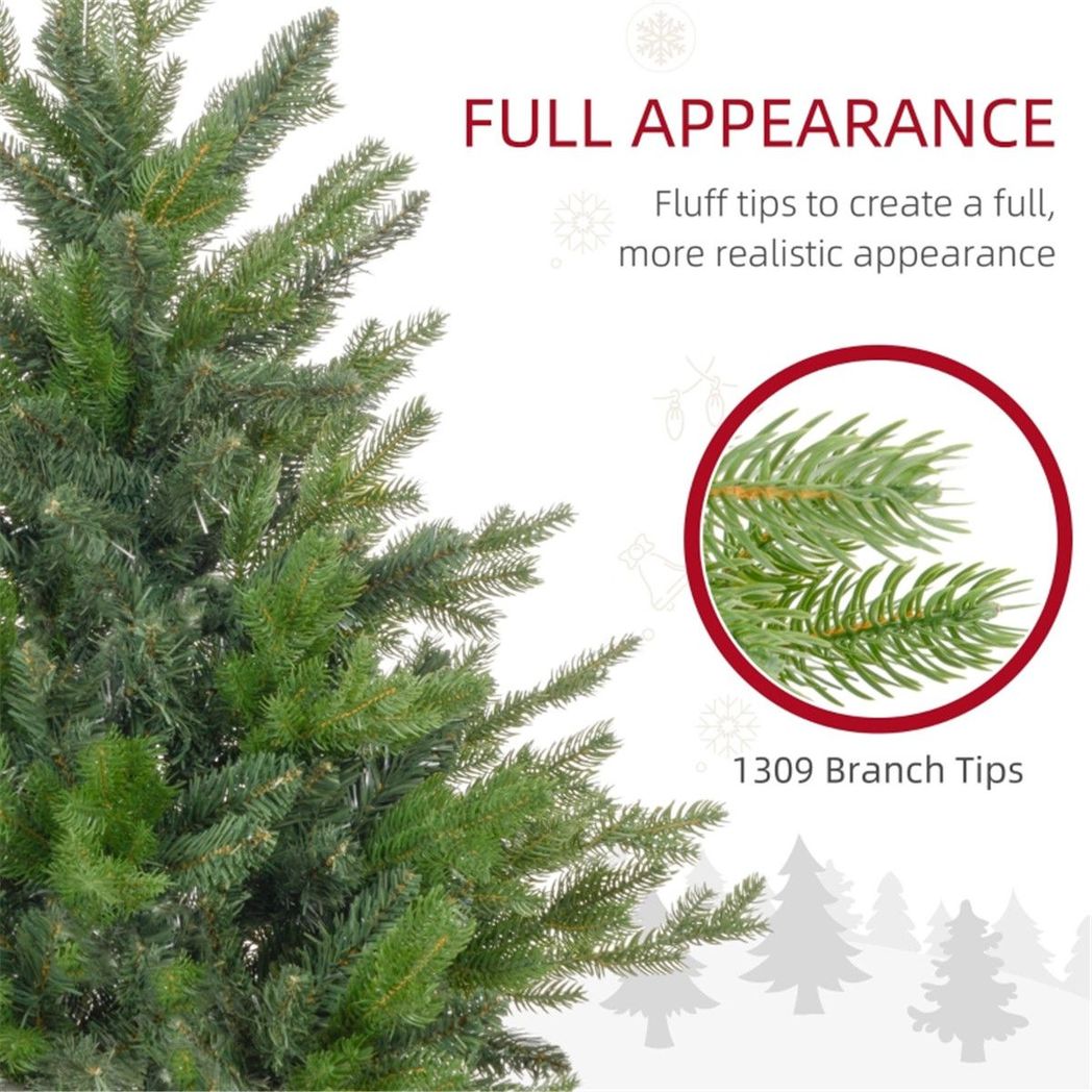 5 Ft Christmas tree - Artificial with Authentic look - Green