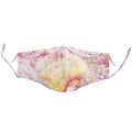 Adult Face Mask Tie Die Orange - Lightweight & Reusable