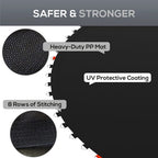 Trampoline Mat with 54 V-Hooks, for 10ft Trampoline