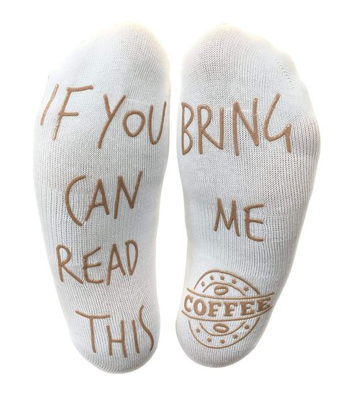Bring Me Coffee Socks