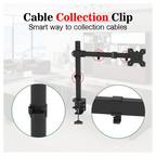 13-27 Inch Movable desktop TV stand TSND-02 Bearing 8Kg/Vese100*100/90° tilt/360° rotation/180° swivel