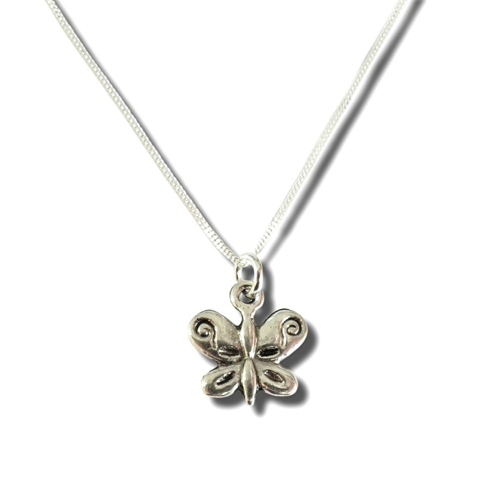 Butterfly Silver Necklace, Elegant Jewelry for All Occasions