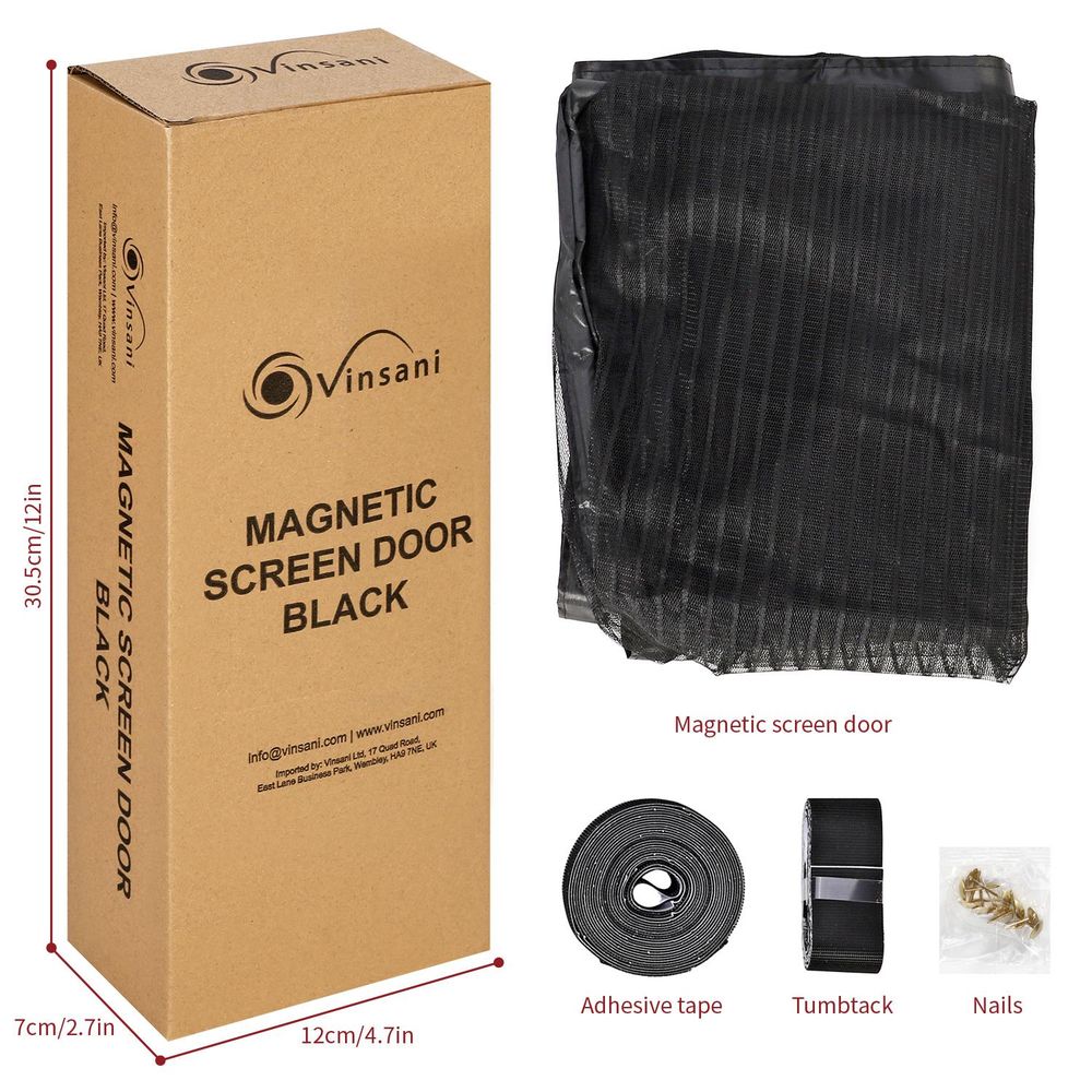Magnetic Bug Screen Door