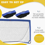 Football Goal Folding Outdoor with All Weather Net 6'x3