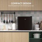 35L Tabletop Freezer with Adjustable Temperature Wire Shelf