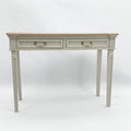 Wooden Hall Table - 90cm, Two Drawers