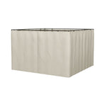 Gazebo Replacement Sidewalls - 4 Pack Privacy Panels for 3x4m Gazebo