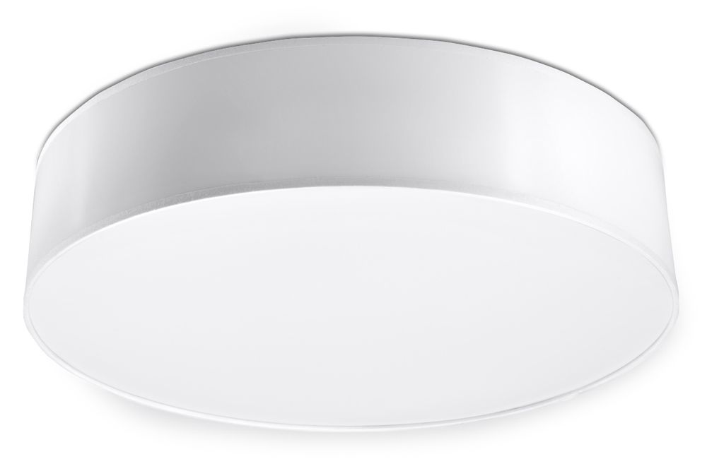 White LED Ceiling Lamp - Arena 45: Loft Design, E27 LED, Construction