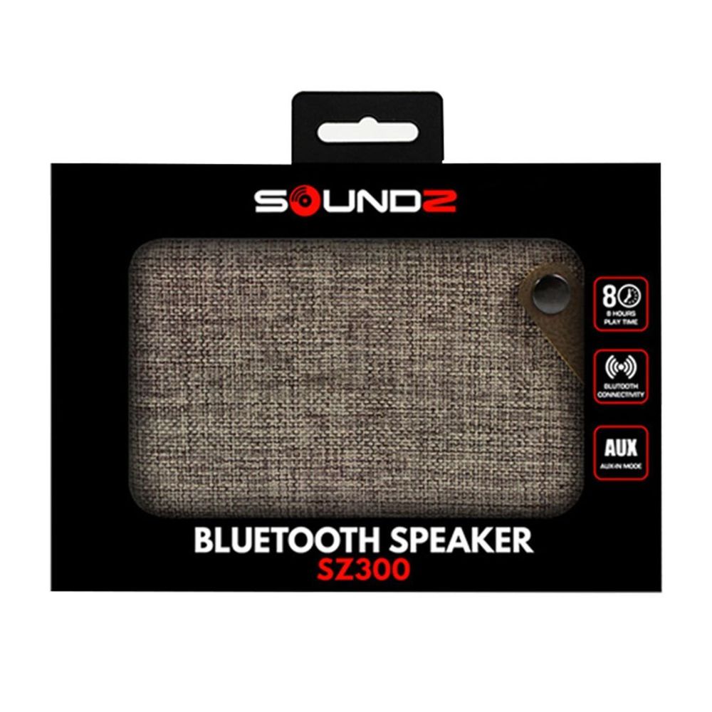 Fabric Bluetooth Speaker - Portable V4.1, Brown