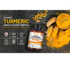 Turmeric Curcumin 1440mg with Black Pepper & Ginger - UK Manufactured