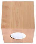 Natural Wood Boho LED Ceiling Lamp - GU10
