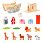 Noah's Ark - Interactive Storytelling Playset for Hours of Creative Fun - Quality Wooden Toys - Ideal Gift