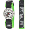 Ravel Children Velcro Nylon Watch Available Multiple Colour & Design R1507 Green Black
