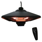 2kw Electric Heater LED Halogen Heating Hanging Light Outdoor Remote
