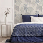 Oriental Garden Soft Blue sw12 wallpaper