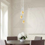 10 Pack Industrial Pendant Light Fitting, lampshade addable E27 Lamp Holder Fitting Set with PVC Cable with Contemporary Detail
