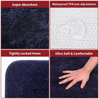 BATH MAT 60X90cm NAVY
